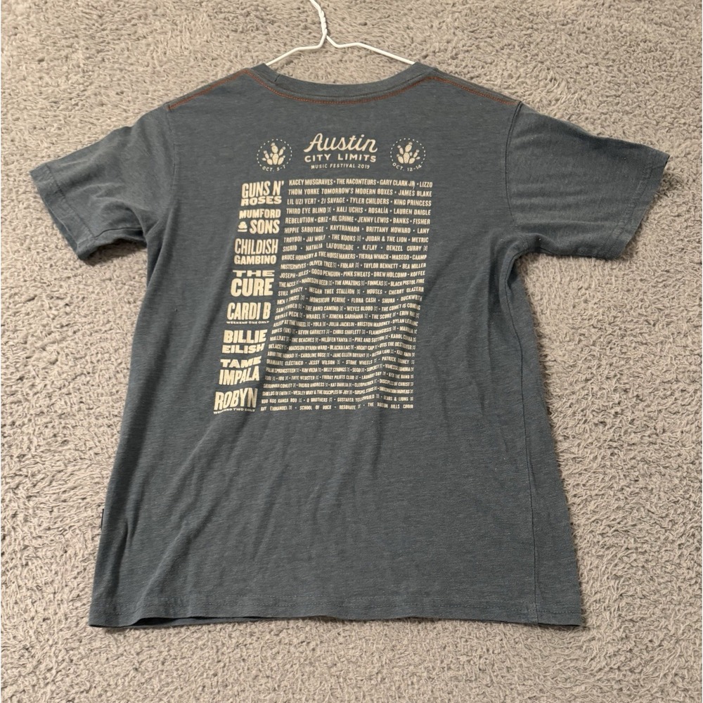 Howler Bros Gray Rose Cactus Austin City Limits ACL Music Fest Tshirt 2019 M‎ - Picture 5 of 5